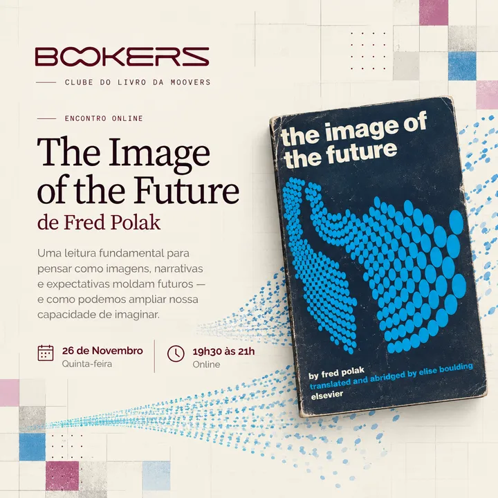 Capa do evento Bookers — Encontro do Clube do Livro da Moovers